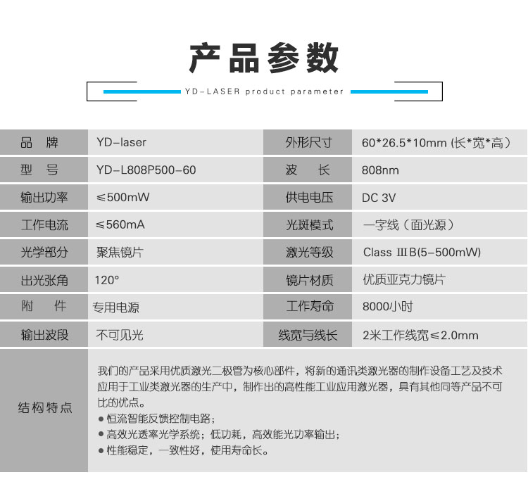 红外线激光定位灯